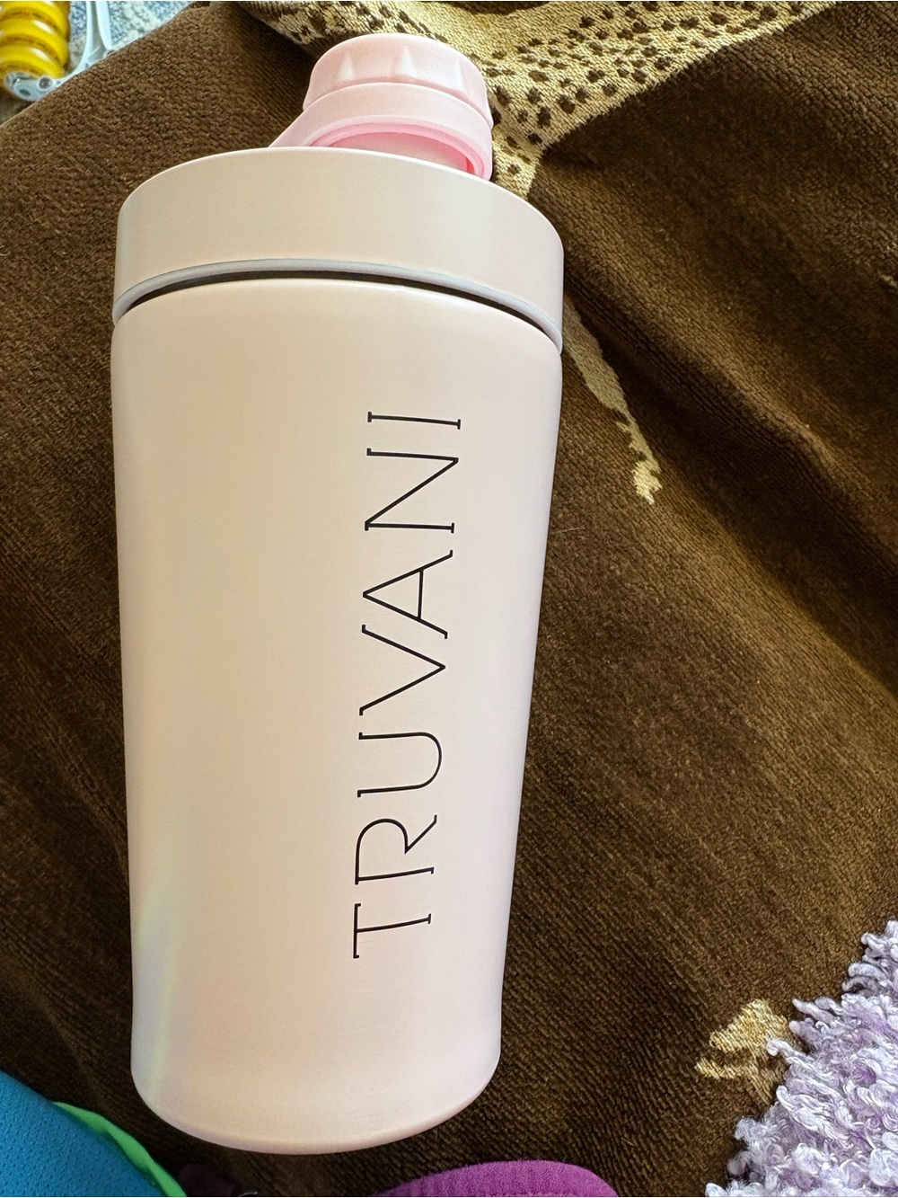 Pink Reusable Shaker Bottle - Travel-Friendly